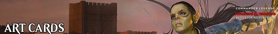 Commander Legends: Battle for Baldur's Gate - Art Series